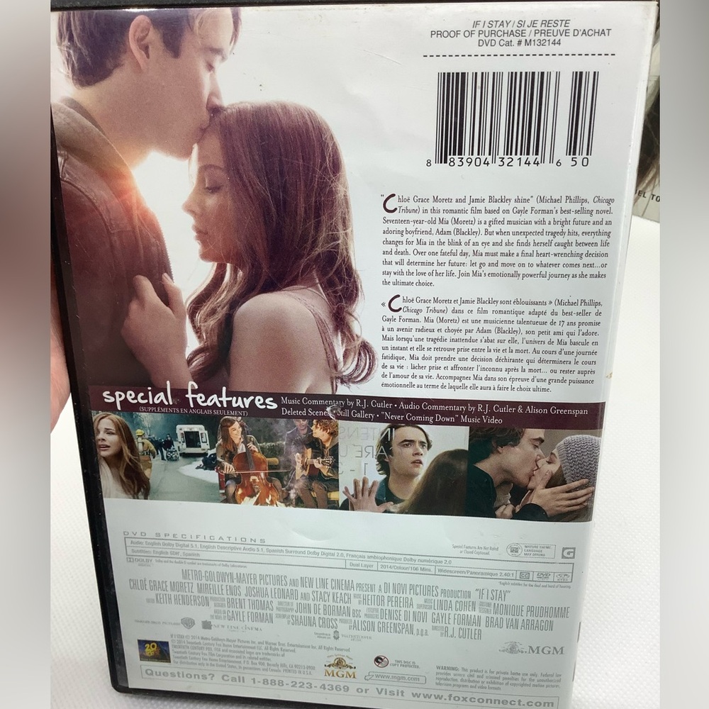 If I Stay Books and Movie Bundle YA Novels with DVD 🎬📚 - Picture 2 of 6
